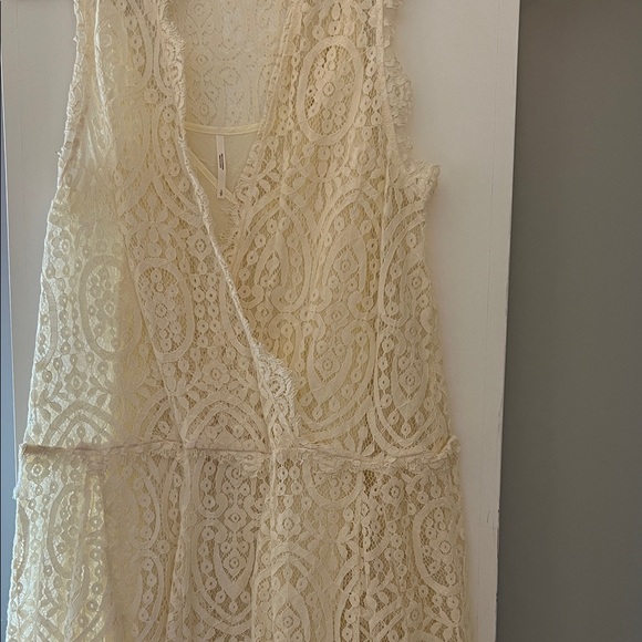 Free People Heart in Two Cream Ivory Lace Dress - Picture 8 of 11